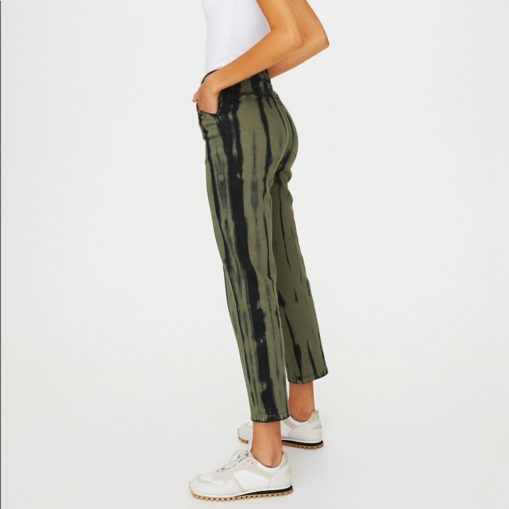 ARITZIA XS Kelsey Pant- Green Tie Dye - Picture 4 of 8